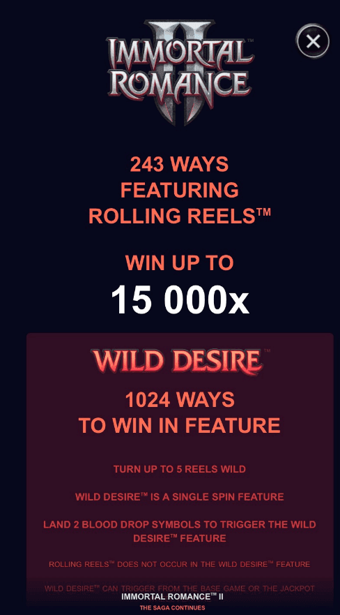 How to Play Immortal Romance 2 Slot