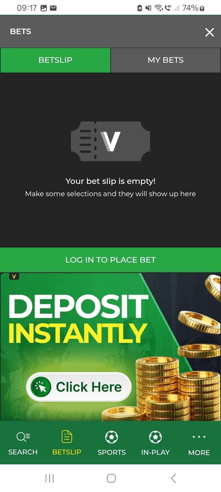 Live Betting & Streaming !