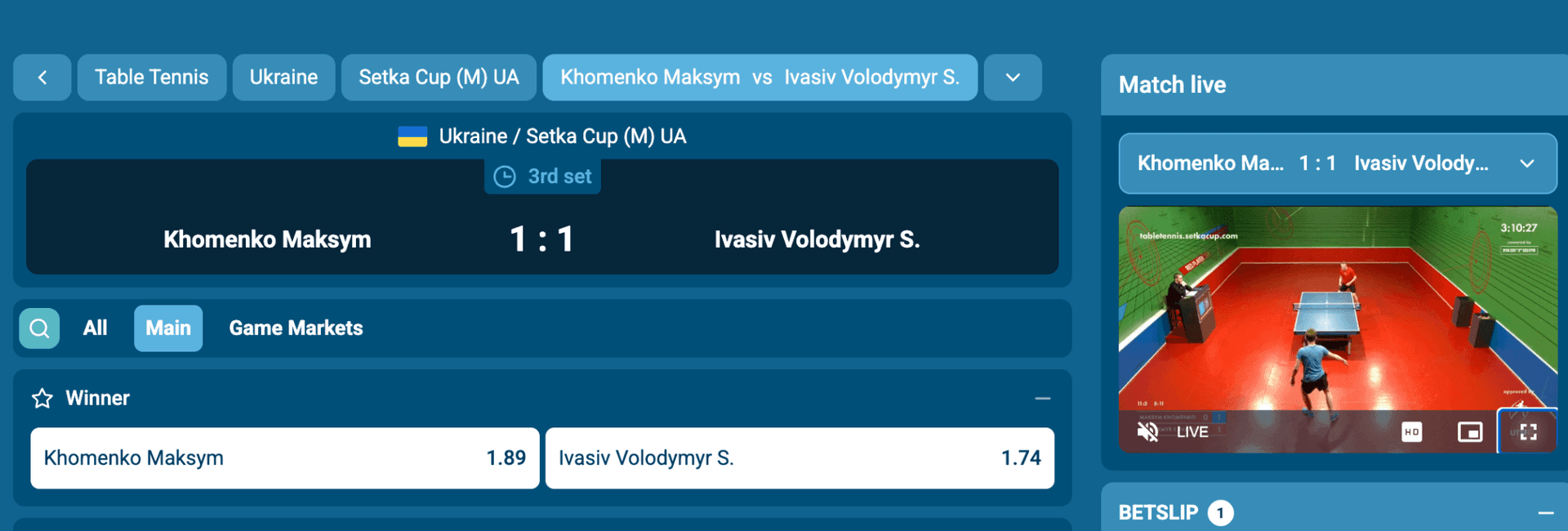 Live Betting & Streaming yeti casino