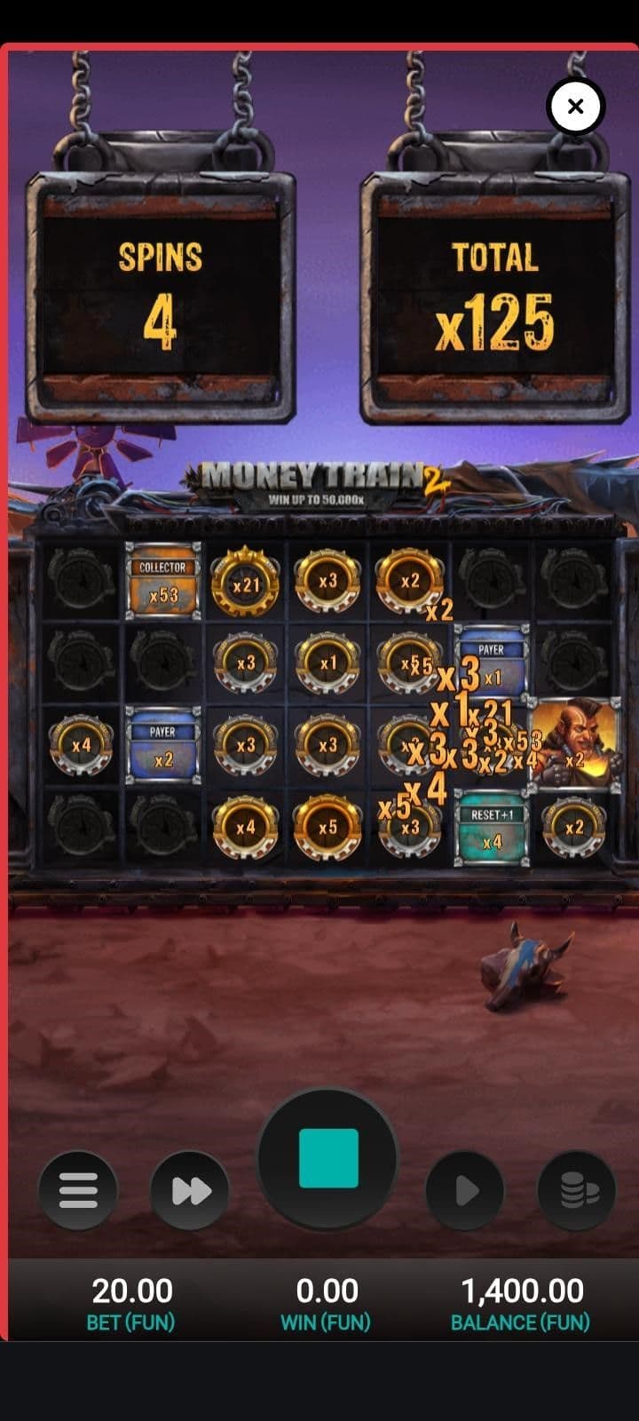 Money Train 2 Slot Bonuses