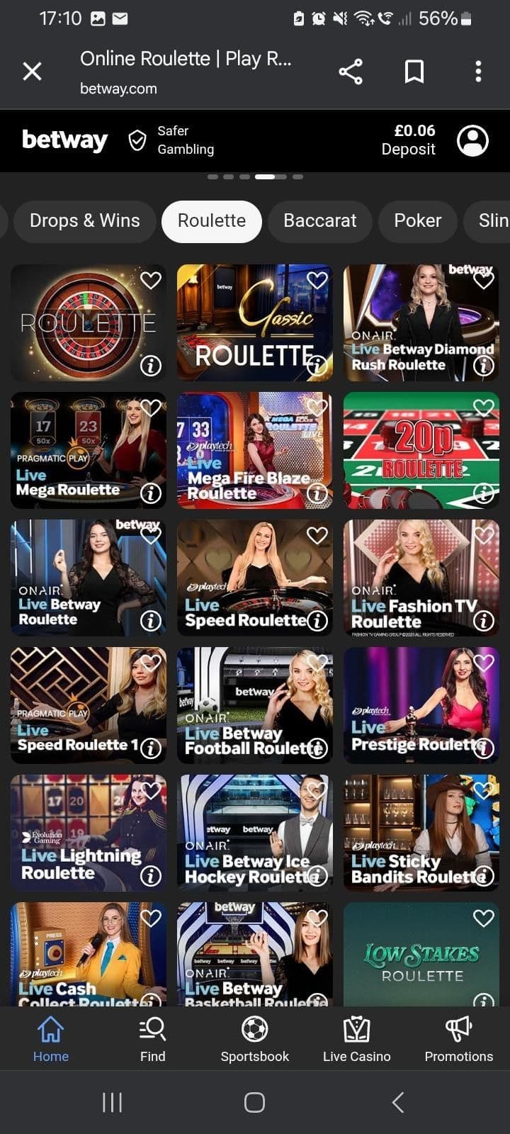 Once you have chosen a UKGC-licensed casino and confirmed that Diamond Rush Roulette