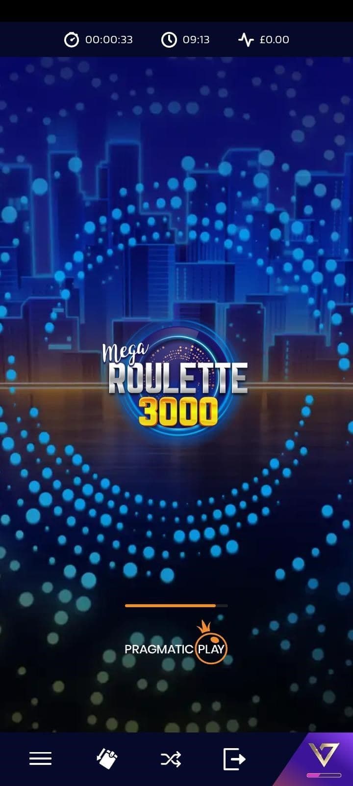 Open Live Mega Roulette 3000