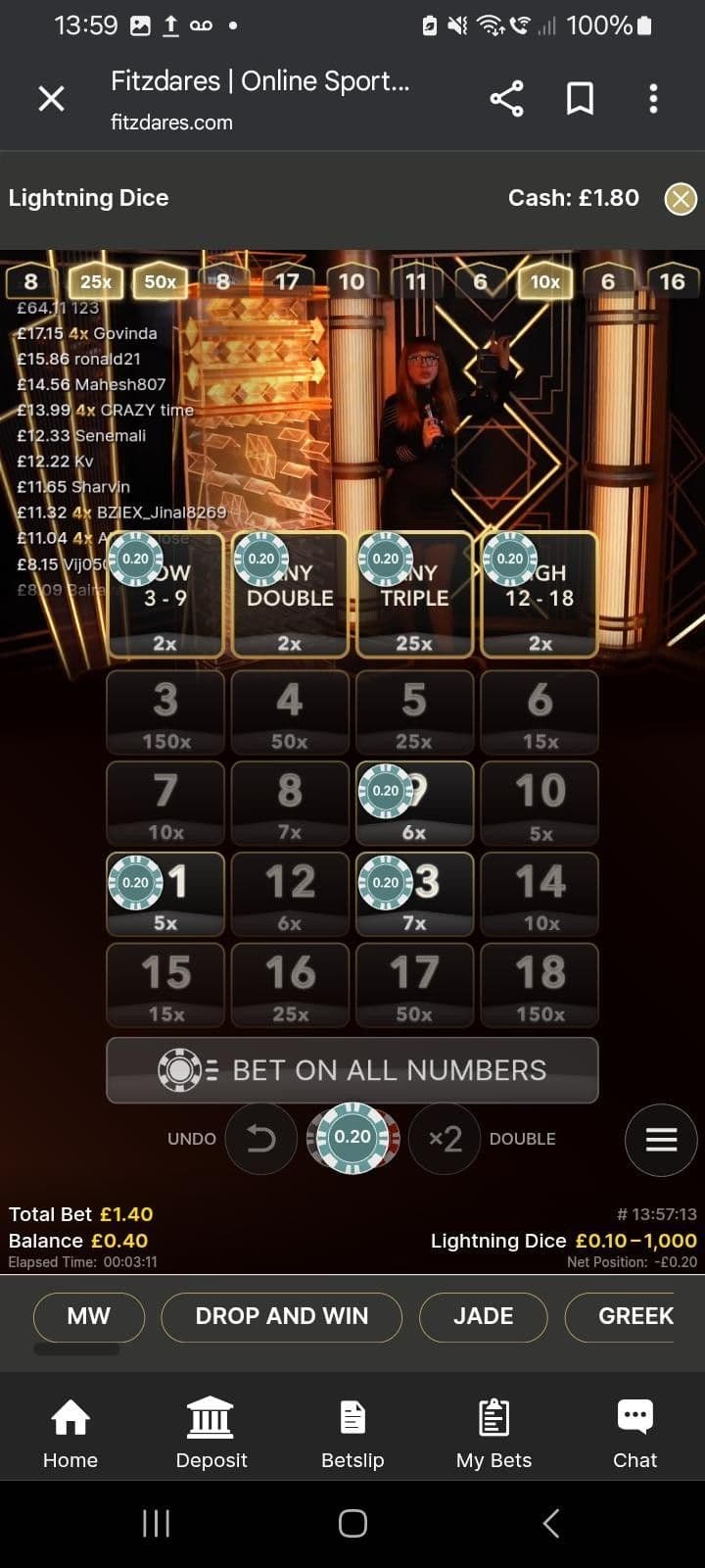 Lightning Dice Live for Real Money Playing Guide