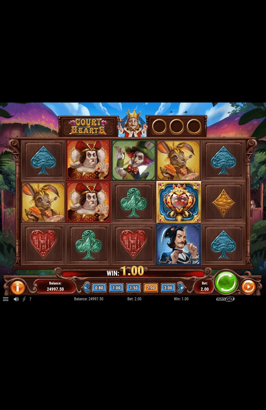 Court of Hearts Slot Playing Guide
