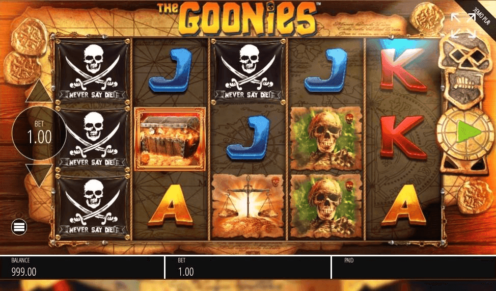 Goonies Slot Playing Guide