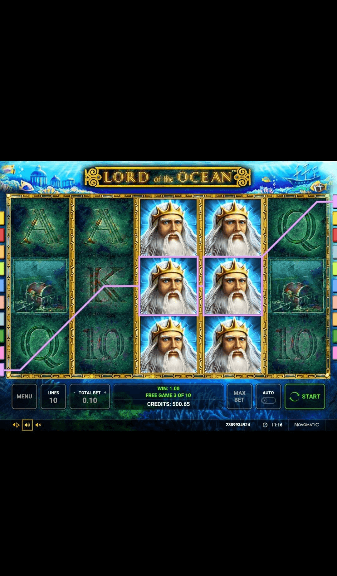 Lord of the Ocean Slot Playing Guide