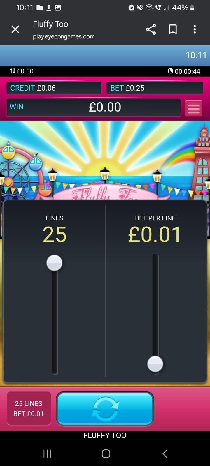 Select Fluffy Too Slot Game