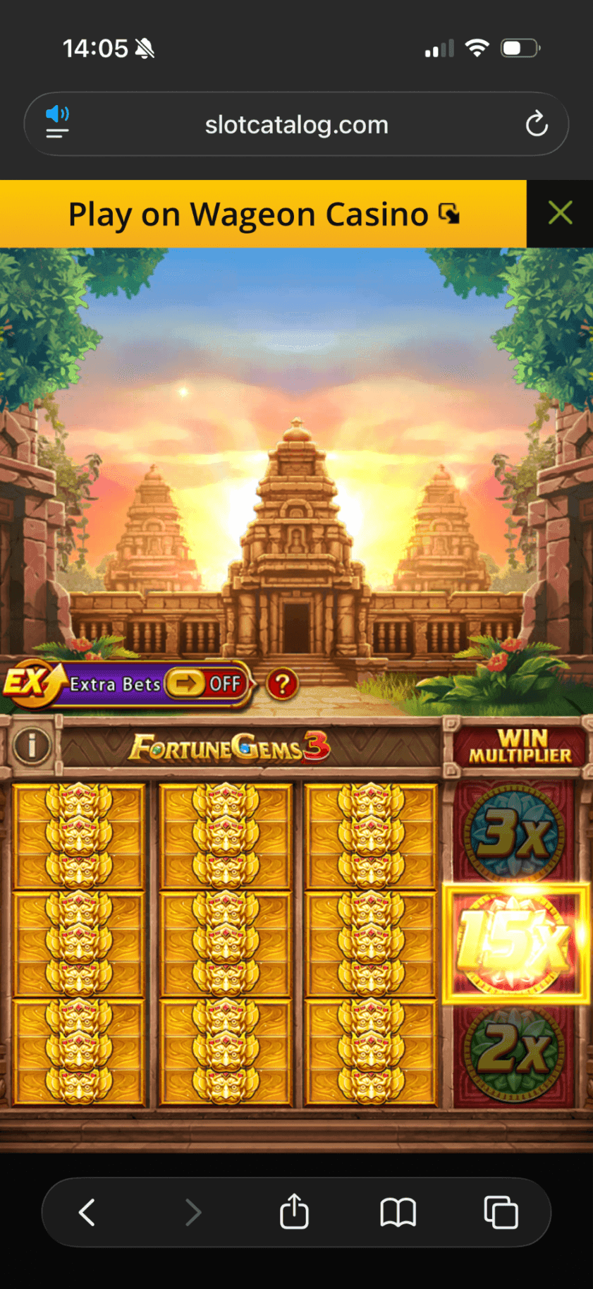 Split Symbol fortune gem 3