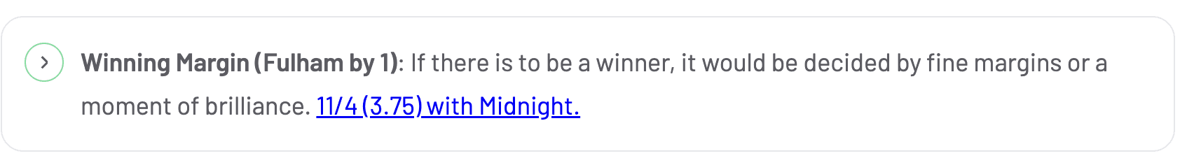 SportsBoom’s prediction for match between Fulham and Everton