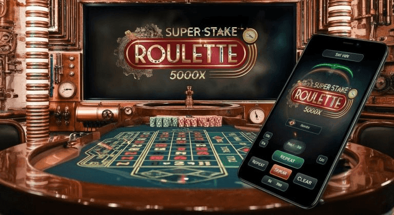 Super Stake Roulette: Modern Graphics Give Super Stake Roulette a Sharp Edge