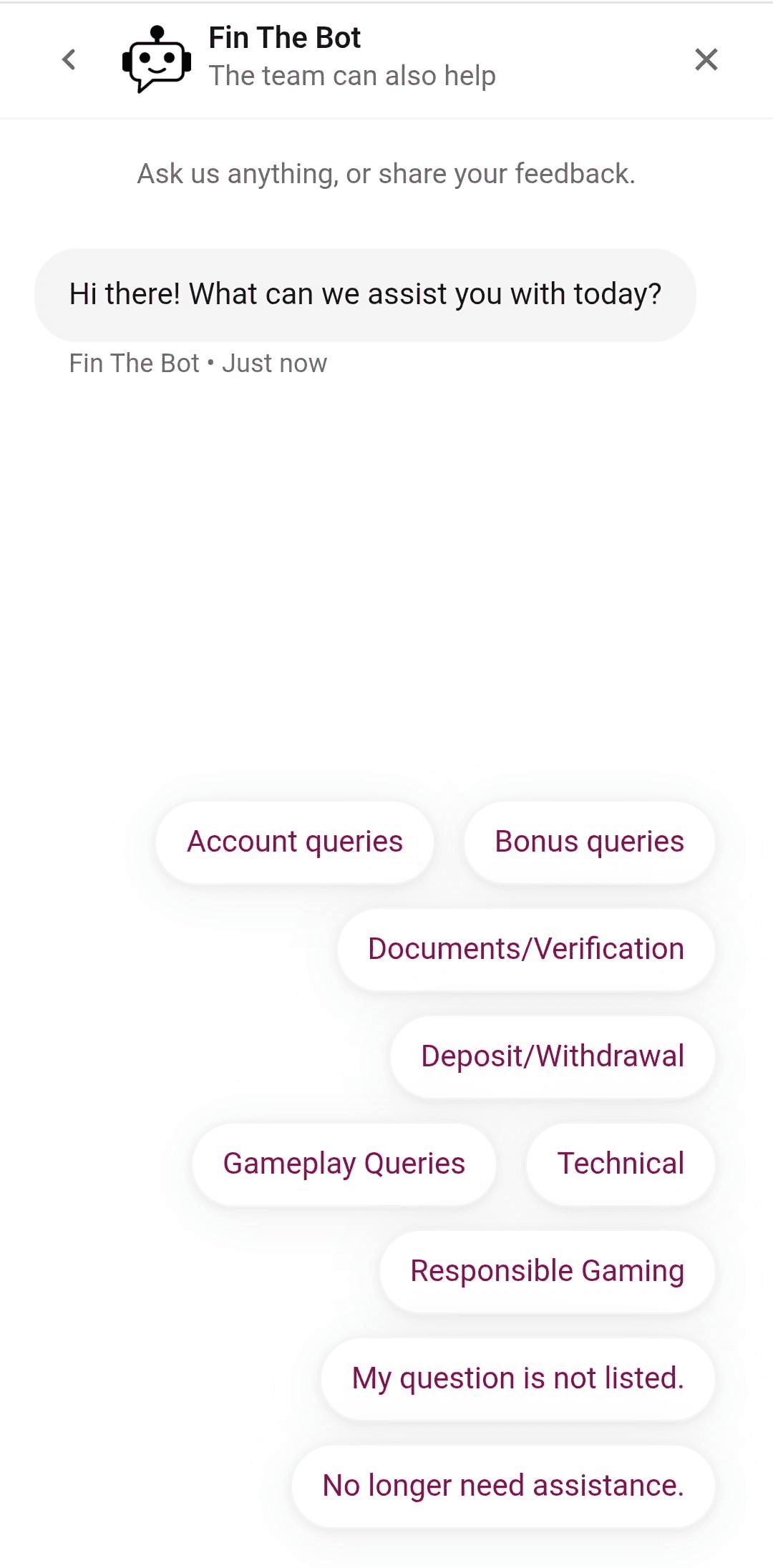 The first step is to contact their standard support channels