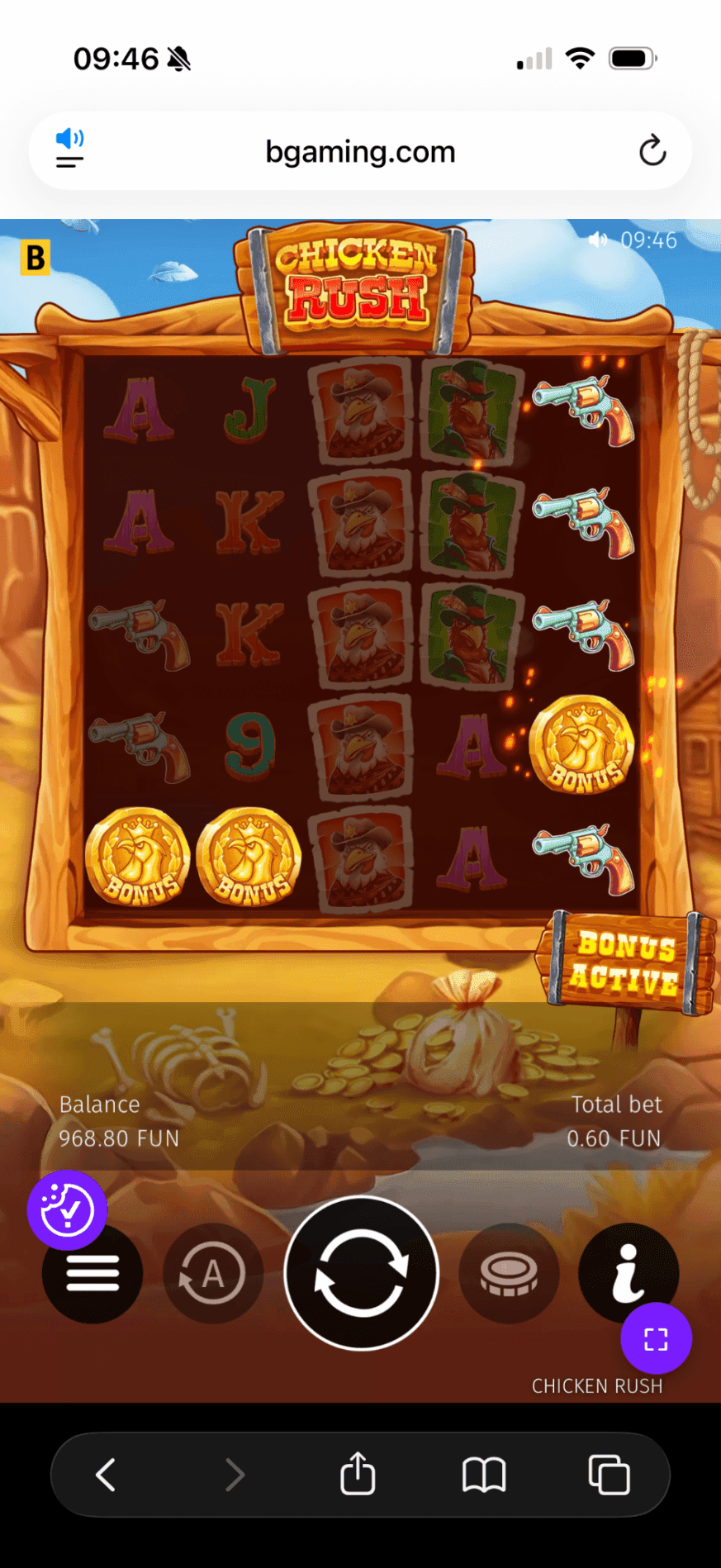 Three or more scatters will get you into the bonus round