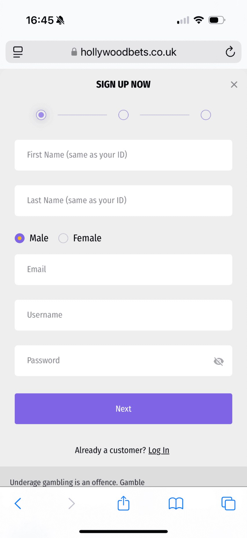 Use details like your name, email address, date of birth, and address to create your account.png