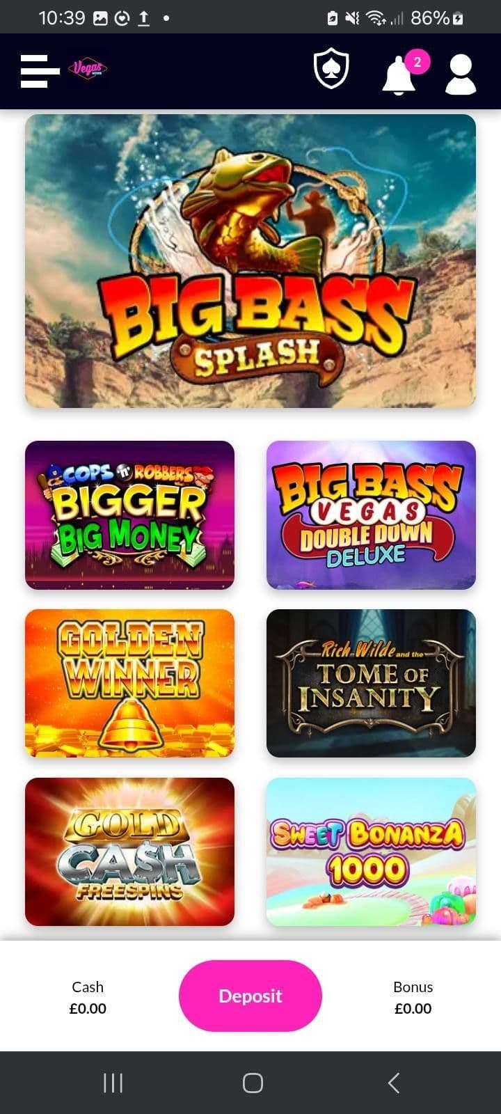 Vegas Wins Casino Review