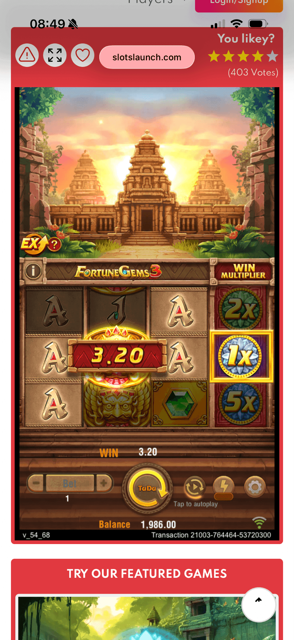 Wins pay on adjacent reels from left to right