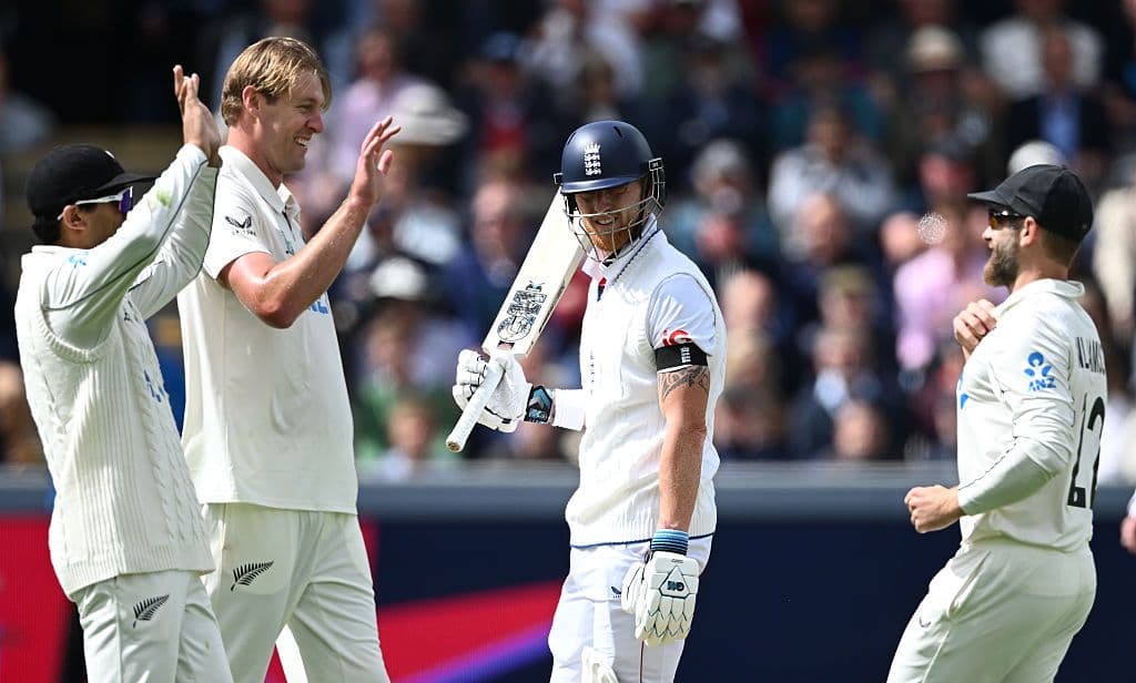 England v New Zealand - 1st Rothesay Test Match: Day One