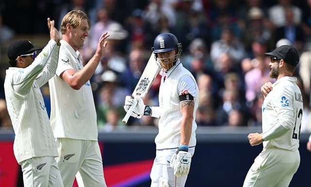 England v New Zealand - 1st Rothesay Test Match: Day One