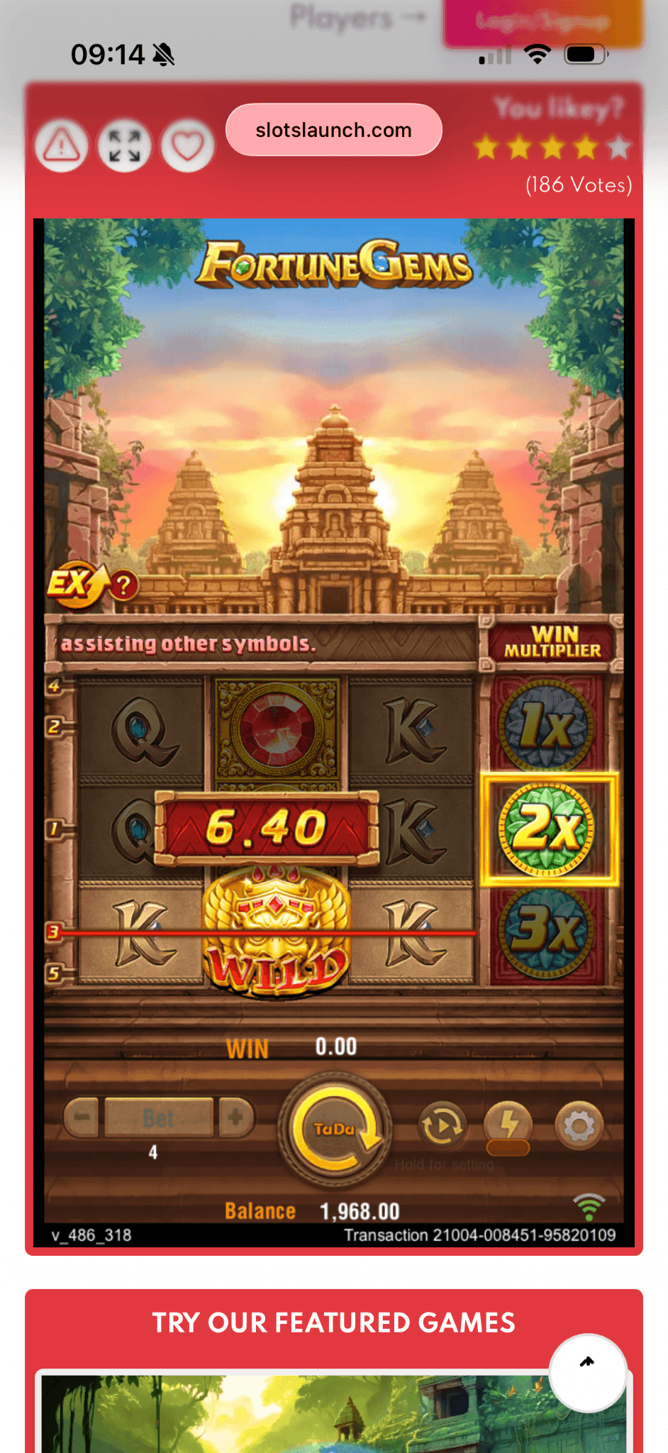 the multiplier on the centre row of reel four will be applied.